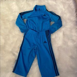 Boys adidas track suit